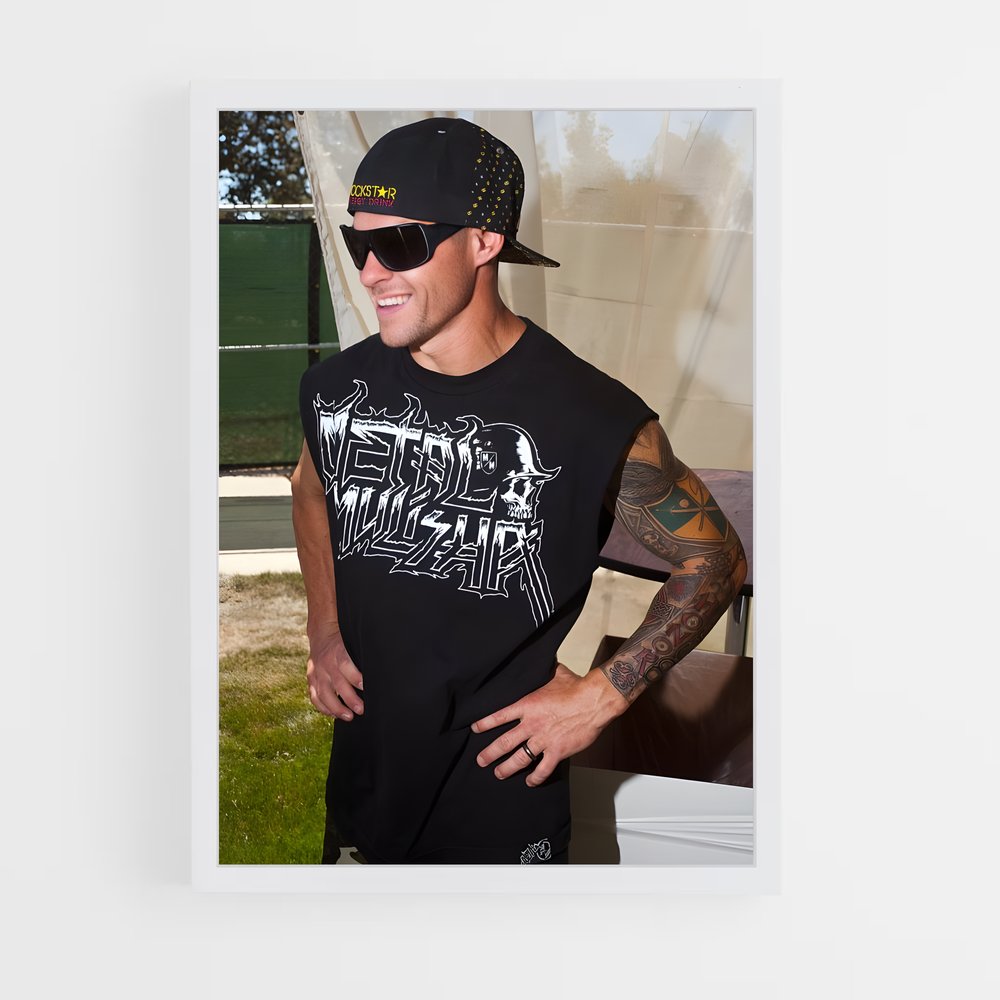 Poster L'Art de Brian – affiche Motocross freestyle (vue 3)